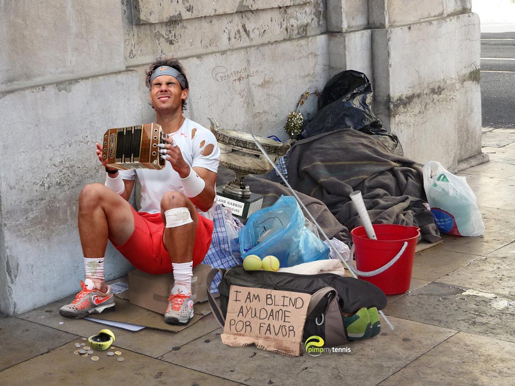 Rafael Nadal pimpmytennis funny tennis
