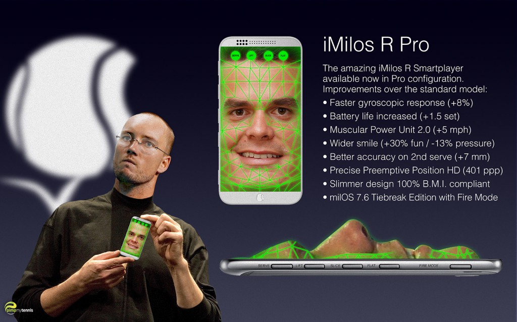 Steve Jobs iPhone Keynote #Raonic funny tennis pimpmytennis