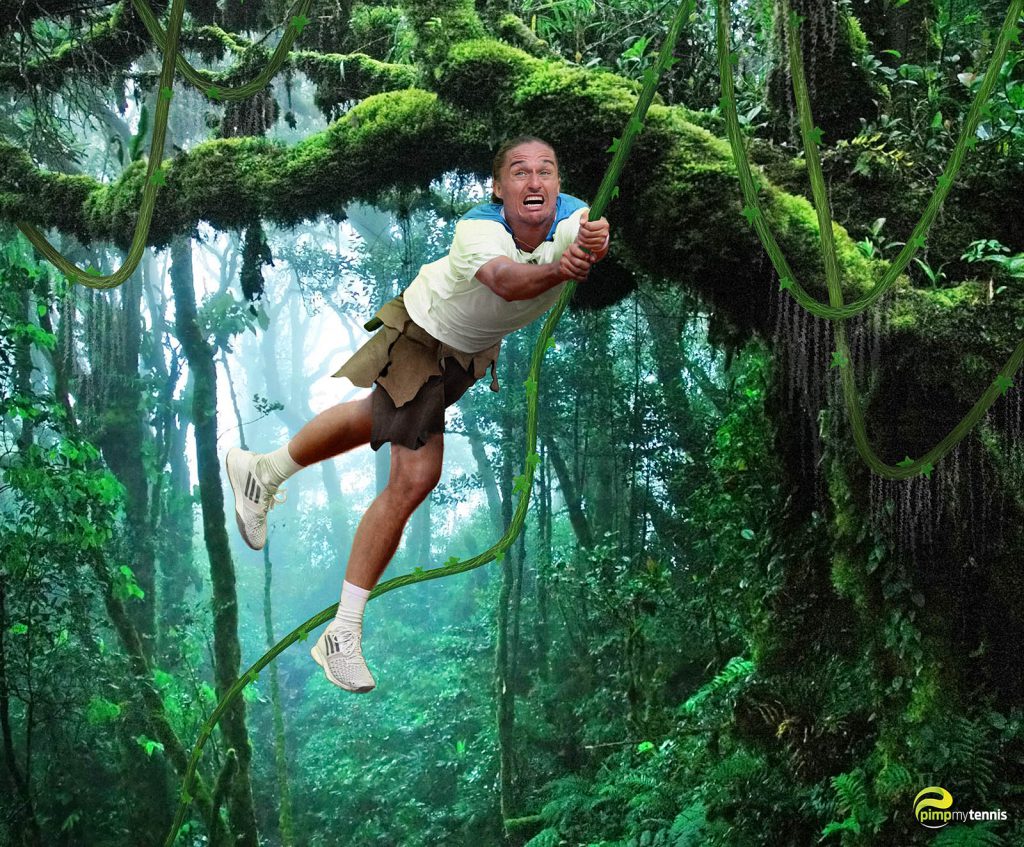 Alexandr Dolgopolov Tarzan Jungle Wild man