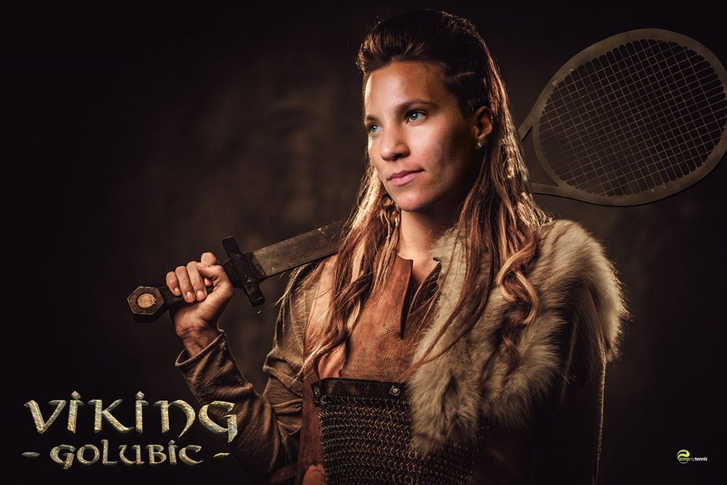 Viktorija Golubic - Viki Viking shieldmaiden