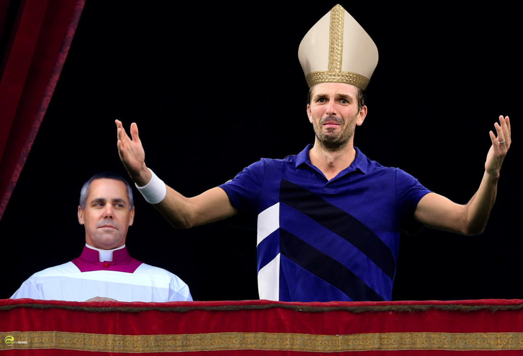 Julien Benneteau Pape du tennis francais