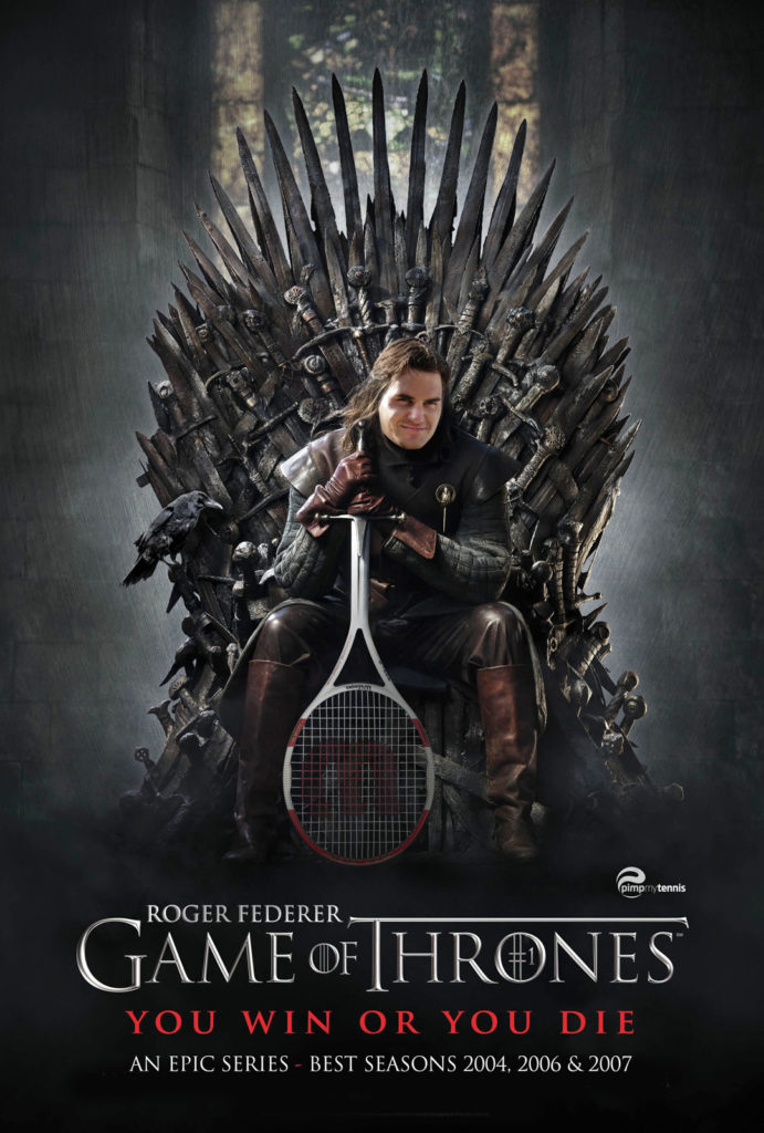 King Roger Federer - Game of Thrones