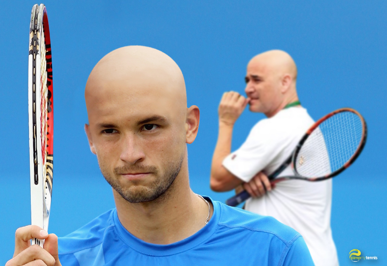 Andre agassi shirtless