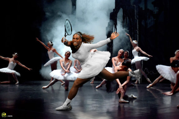 Serena Williams Black Swan