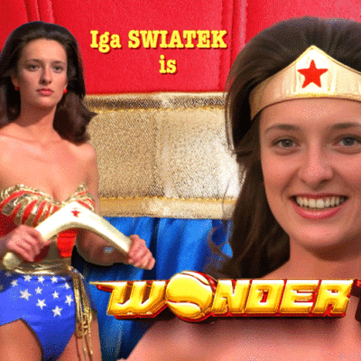 Iga Swiatek is Wonder woman