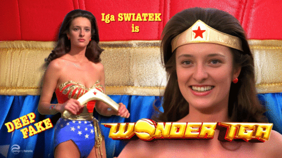 Iga Swiatek is Wonder woman