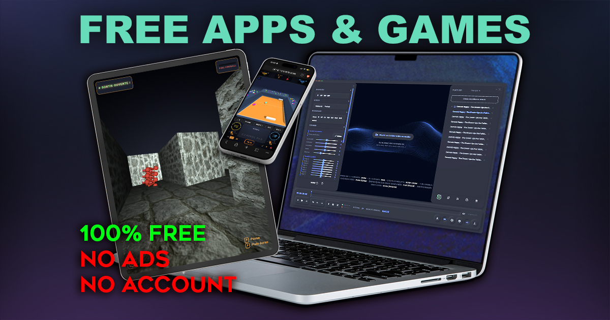 Ganile - Applis & jeux 100% gratuits